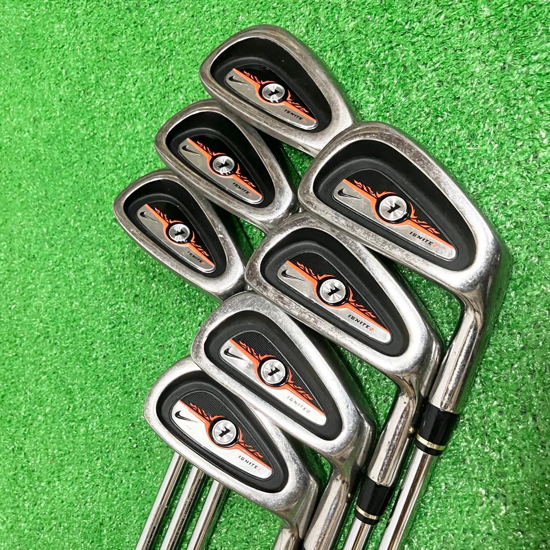 ナイキ　IGNITE2 イグナイト2 アイアンセット　7本入　ゴルフクラブ