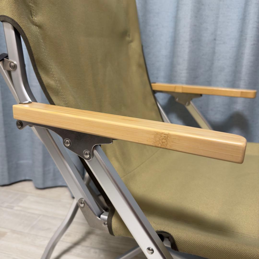  peak ローチェア30 チェア カーキ 室内使用・保管　美品