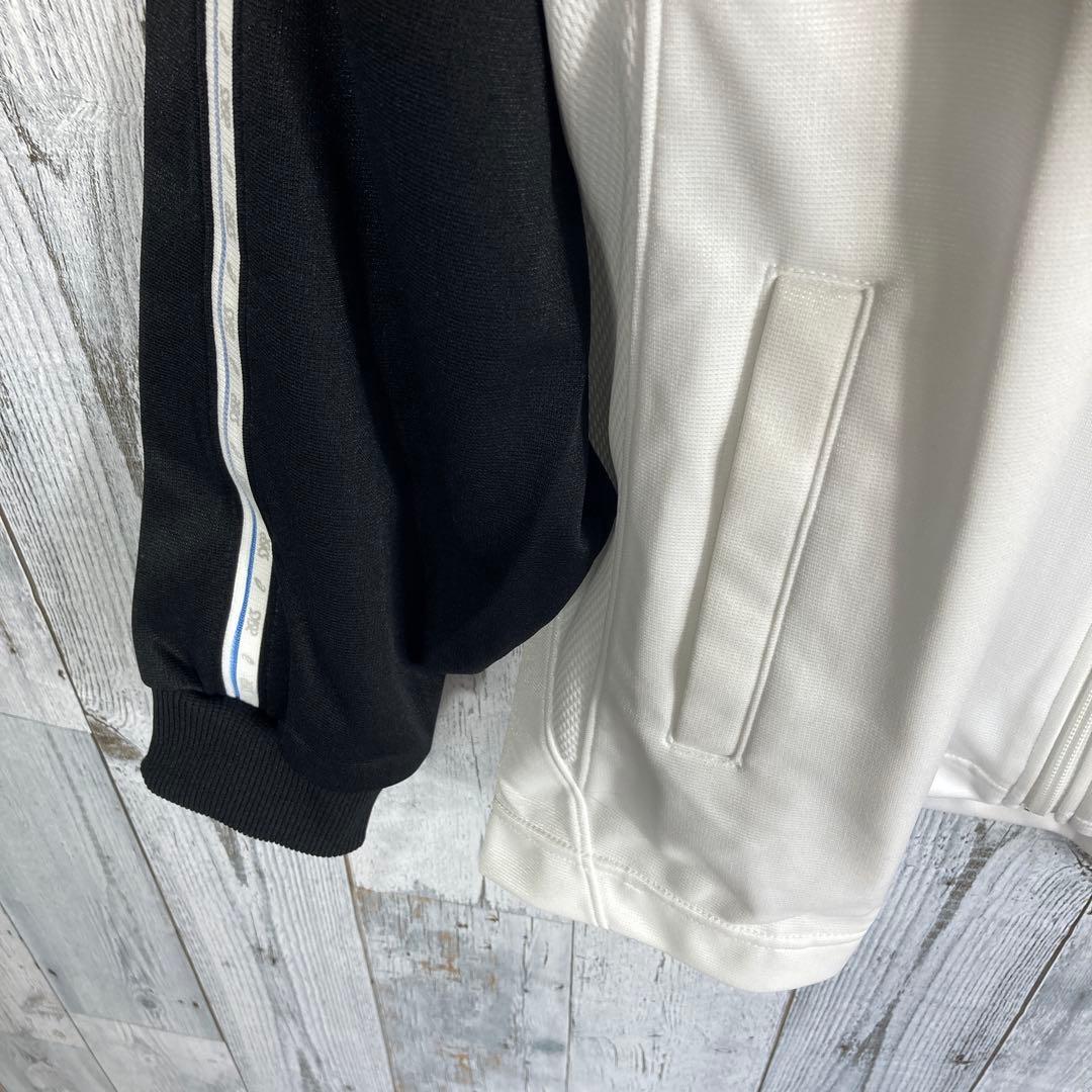 アシックスナノテックス フルジップジャケットメンズLLサイズホワイト/ブラック