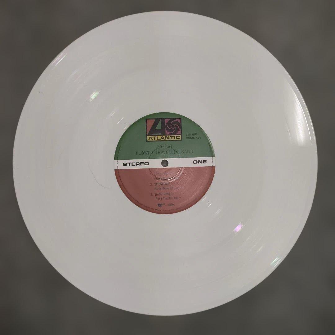 【ホワイト・カラー盤ＬＰレコード】フラワー・トラベリング・バンド／サトリ