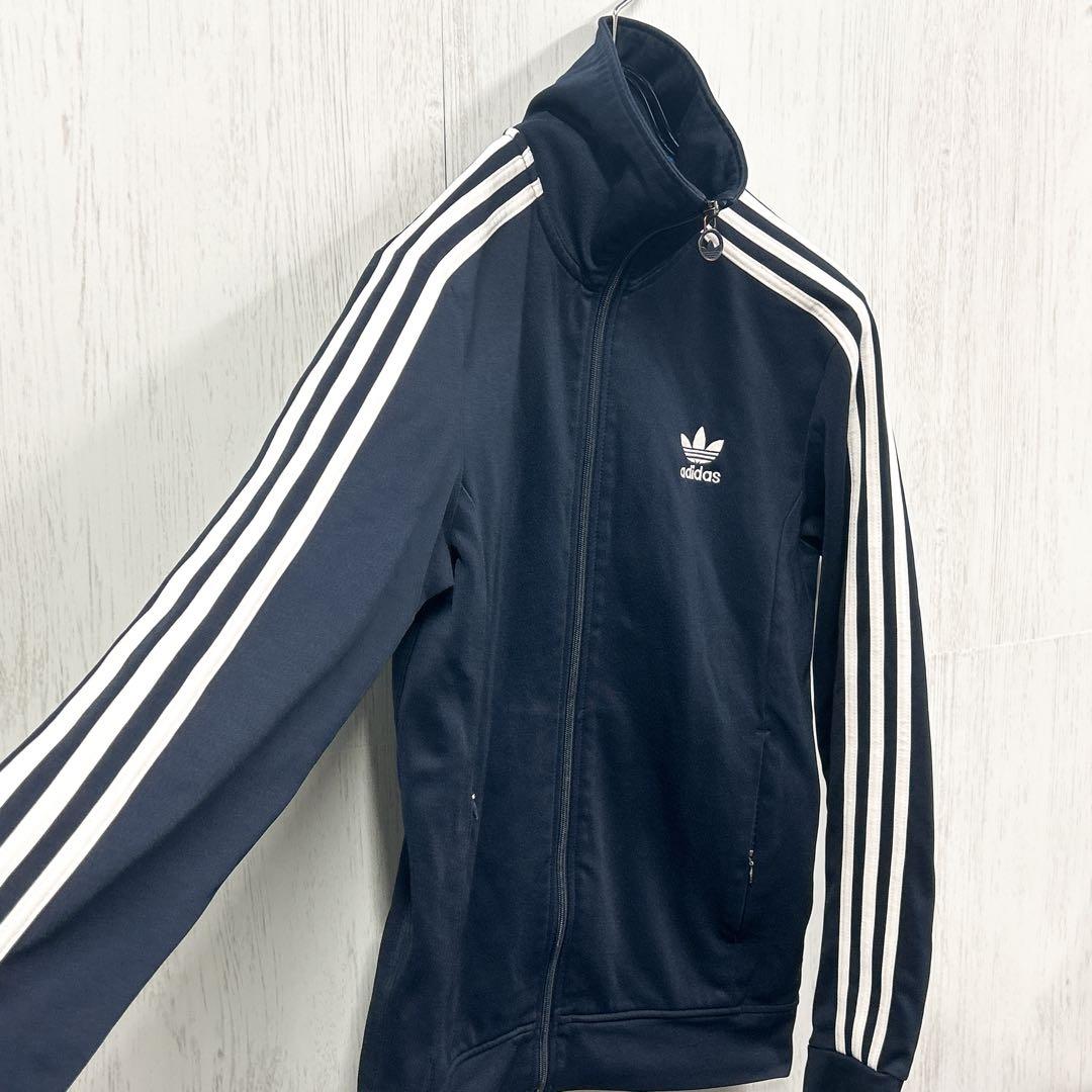 アディダスオリジナルス トラックジャケット ポリエステル ネイビー L