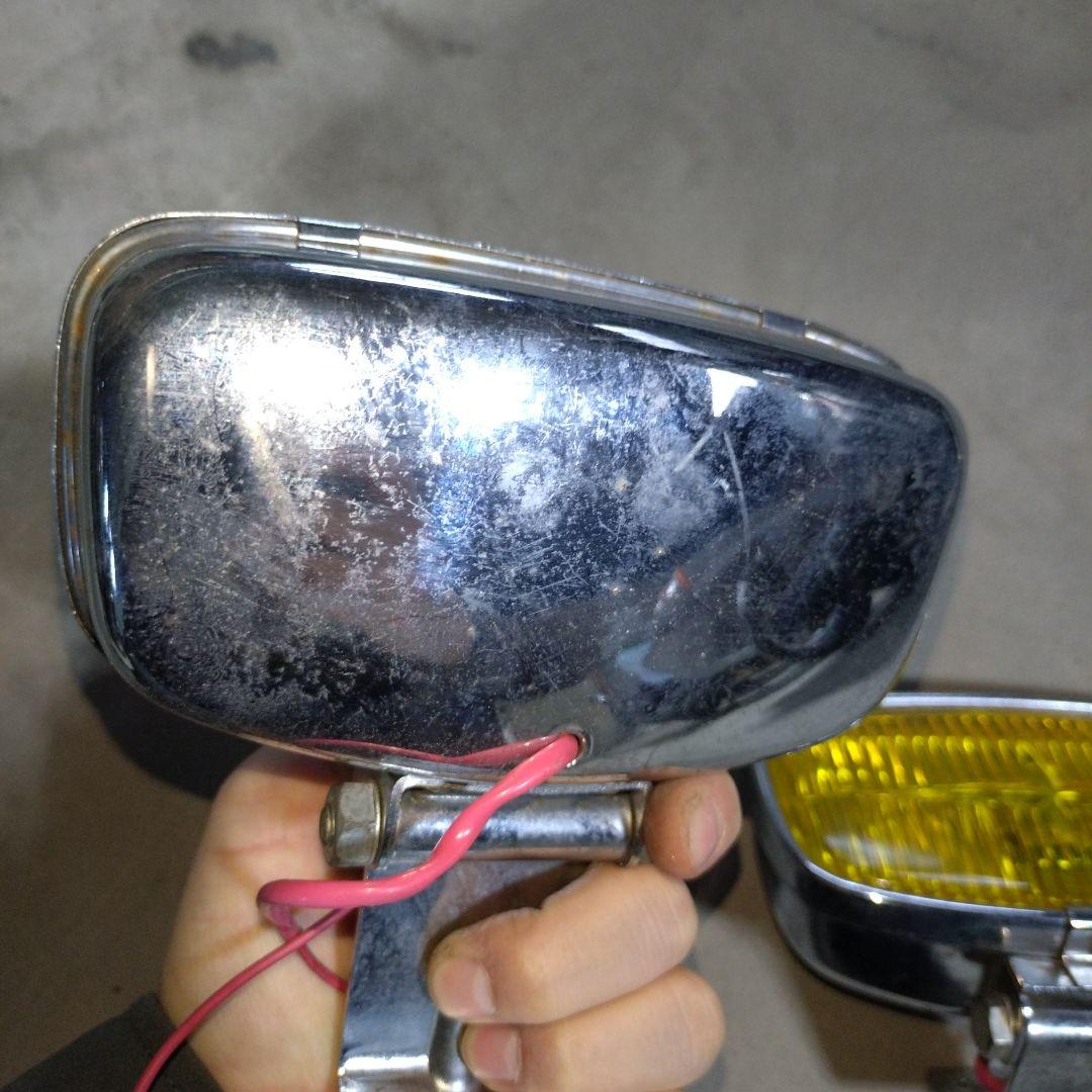 当時物？イエローフォグランプ　ケンメリ？街道レーサー