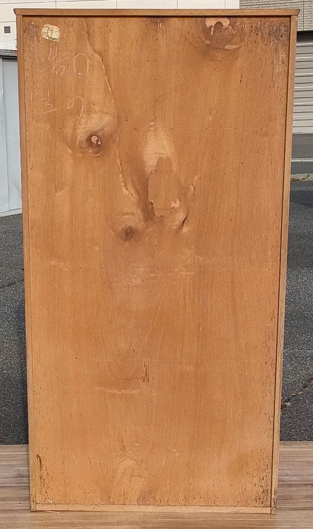 [昭和レトロ] レトロポップ 食器棚 太陽家具