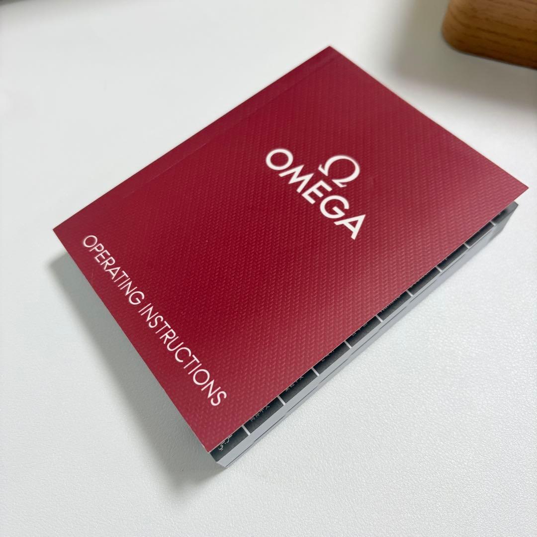 美品　オメガ　腕時計　ウォッチ　ケース　空箱　木目調　現行品