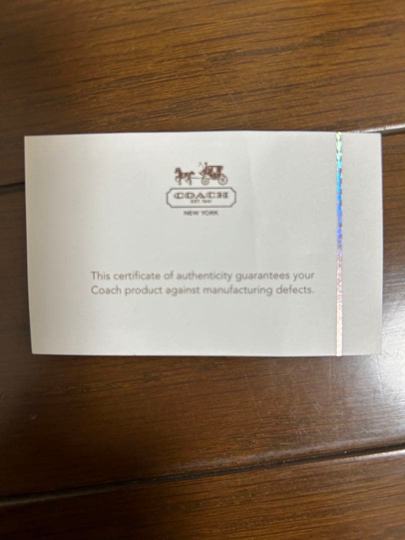 COACH ロゴデザイン バッグ ベージュと赤