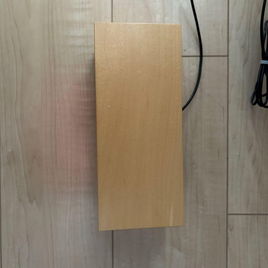 toca classic 天然木突板　デジタル置時計