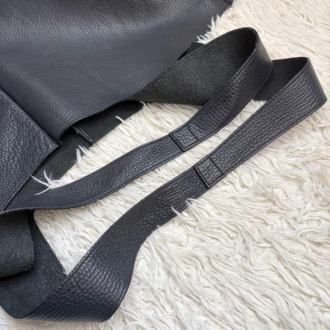 極美品　JIL SANDER ジルサンダー　トートバッグ　ユニセックス　ネイビー