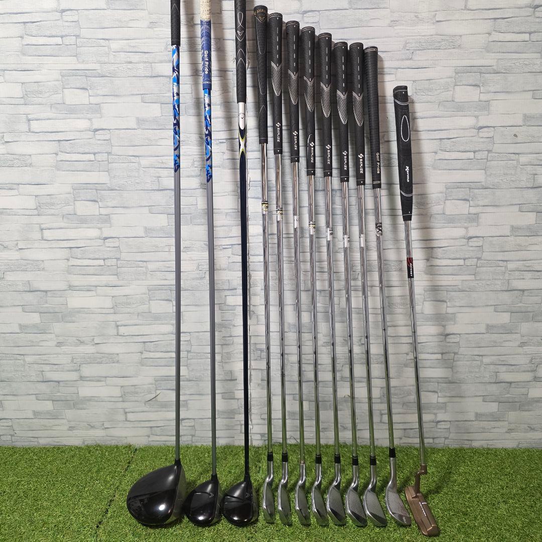 ゴルフクラブメンズセット キャロウェイ X レガシー 豪華フルセット S 右利き