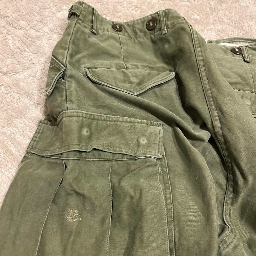 M-51 ミリタリー　カーゴパンツ　トラウザーズ　army USMC 50s