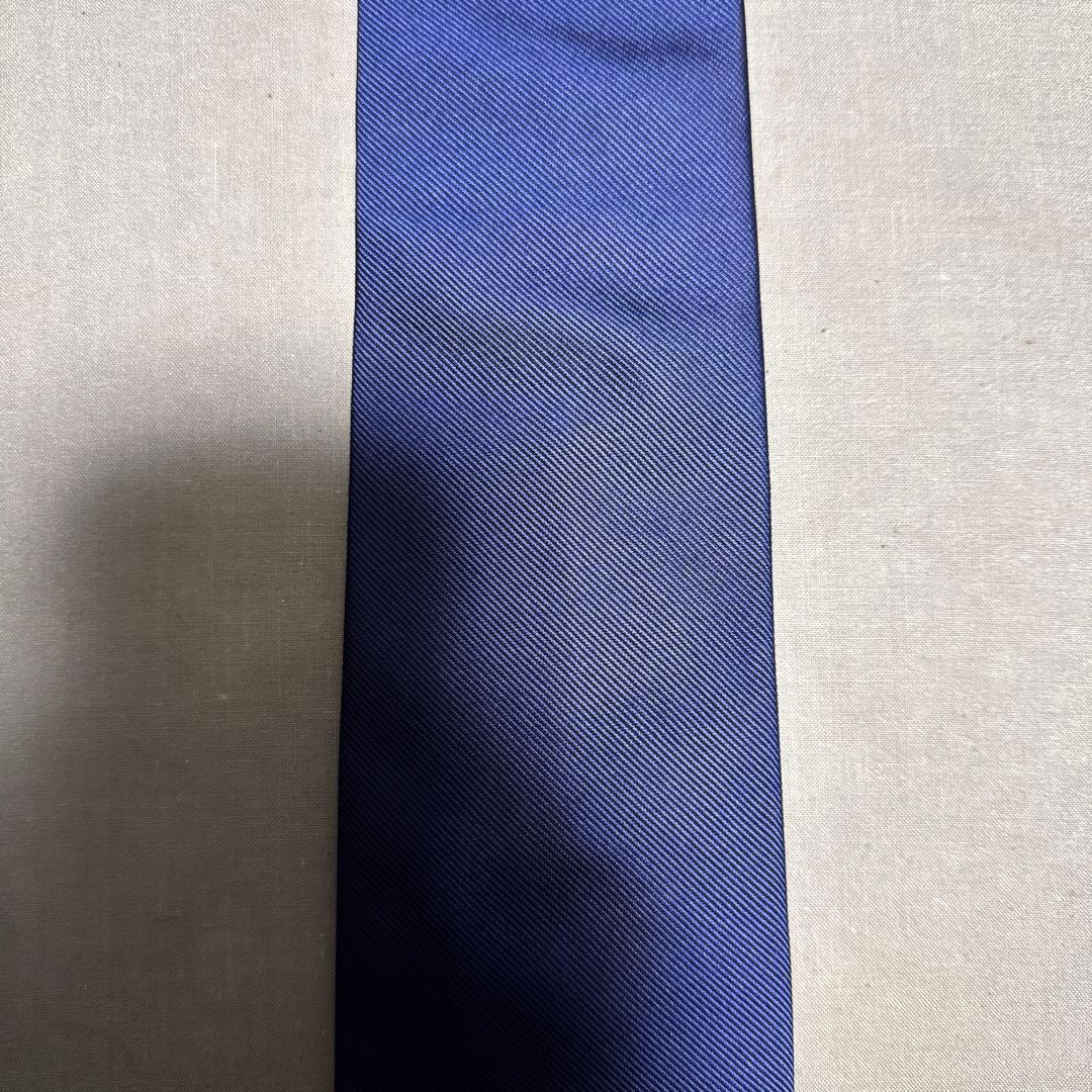 ジョンコンフォート レップソリッドタイ（ブルー無地）