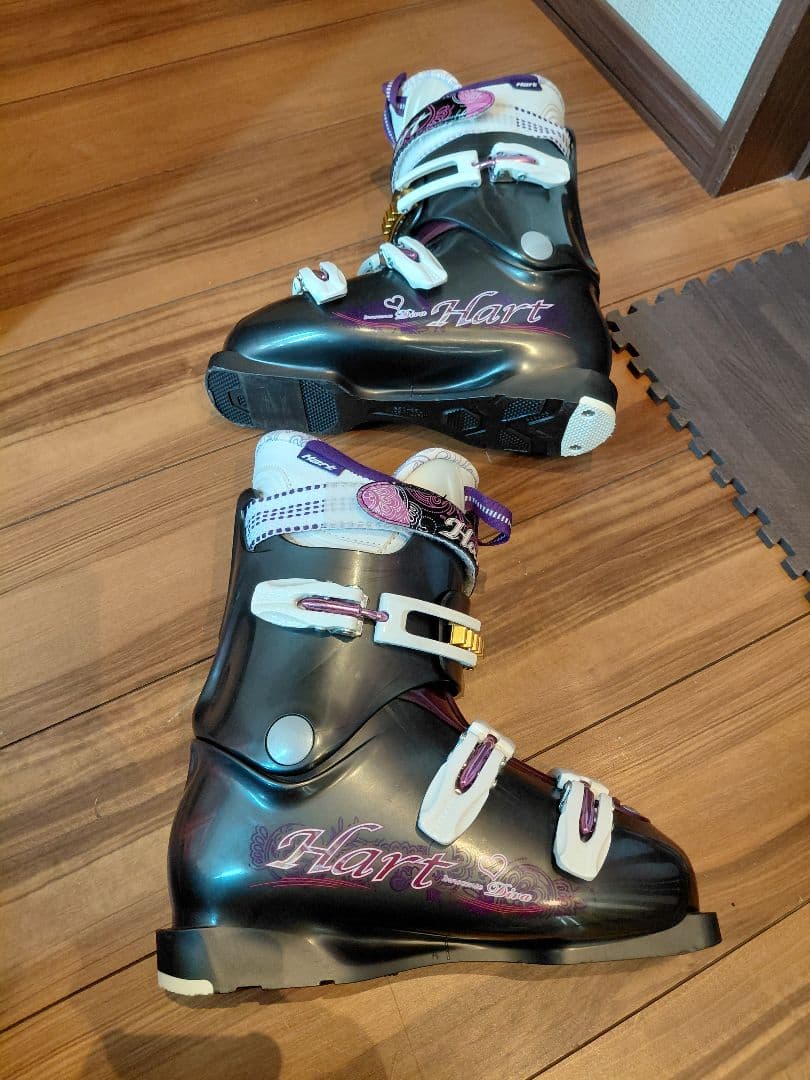 綺麗/ALL✿HART/学生・レディース用/スキーセット/メンテ・WAX済み✔
