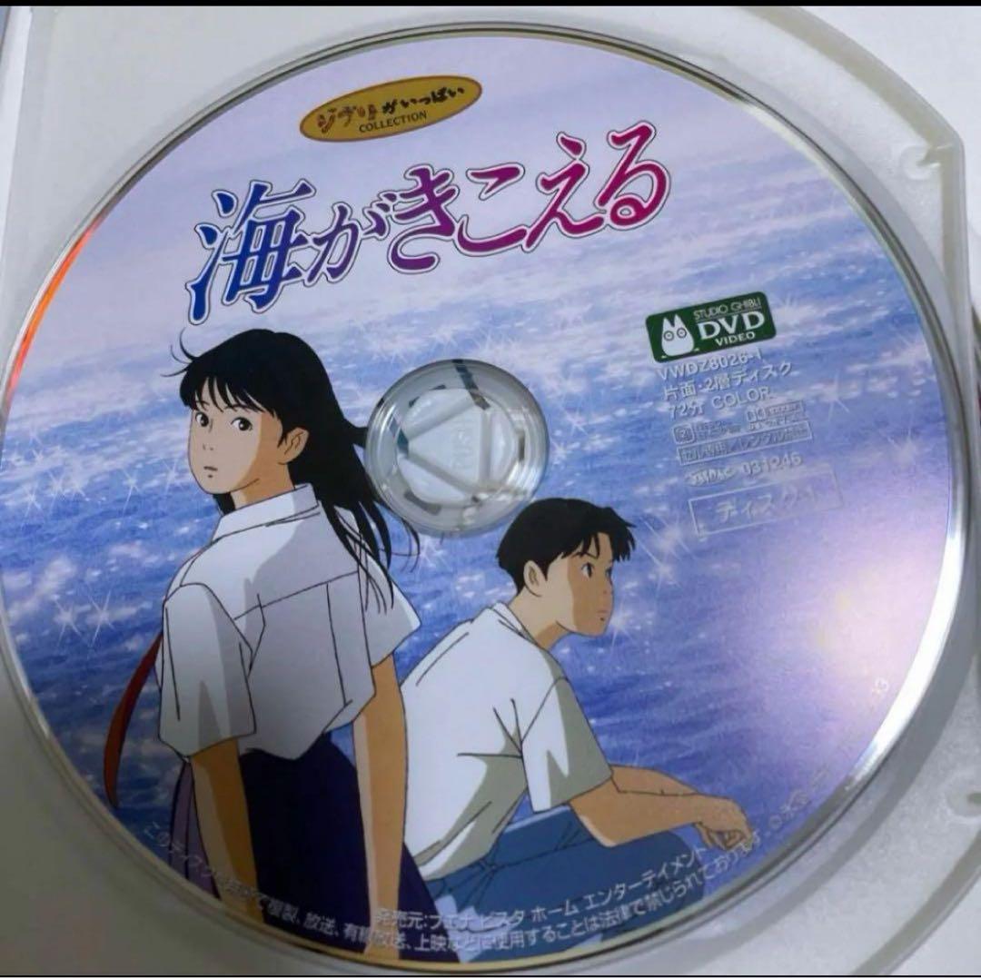 ・紅の豚 ・もののけ姫 ・魔女の宅急便 スタジオジブリ❤️海が聞こえるDVD