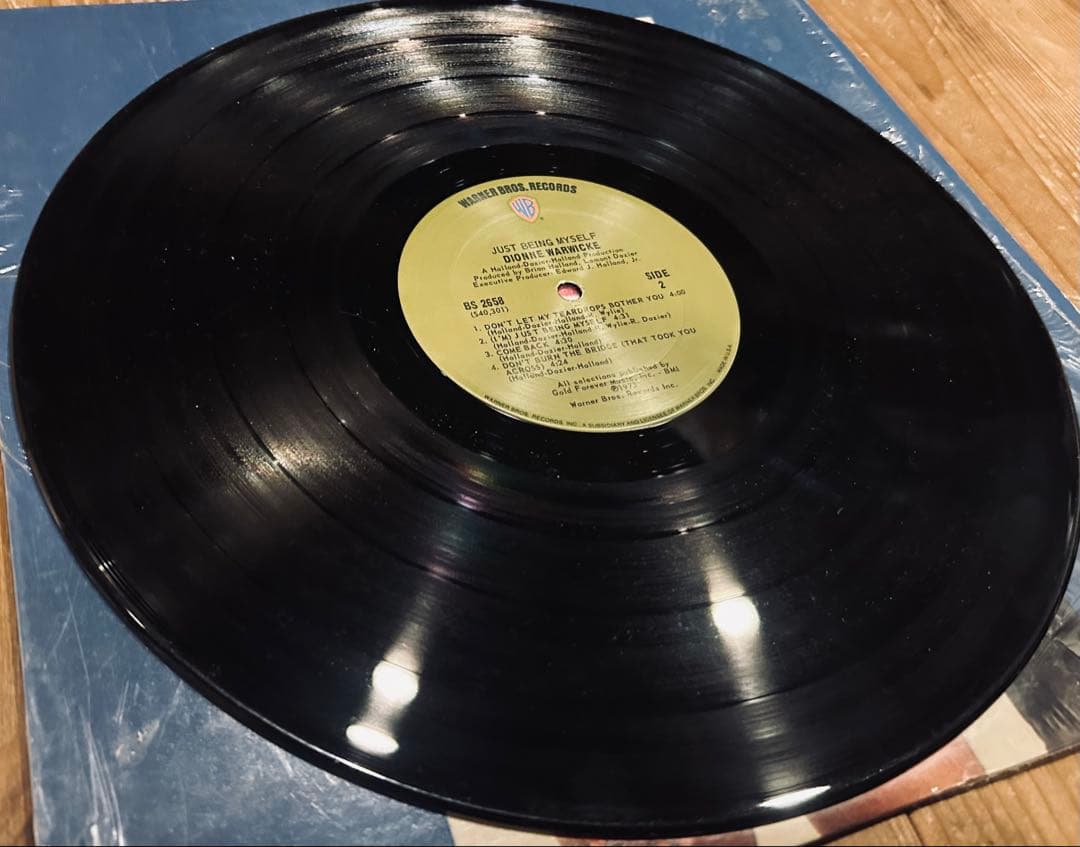 Dionne Warwicke Just Being Myself レコード