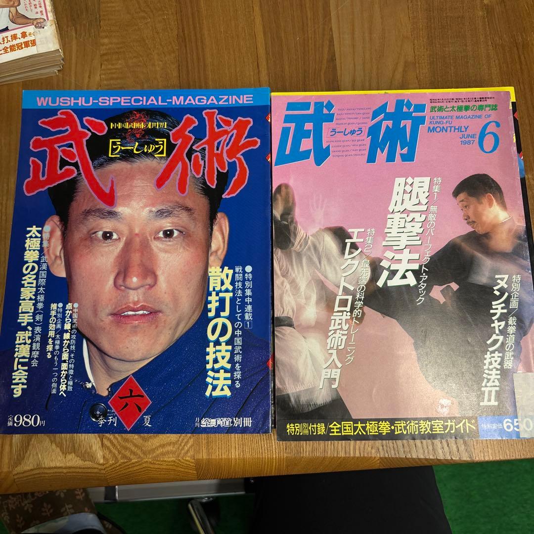 中国武術の専門誌 武術 うーしゅう 16冊 現状品
