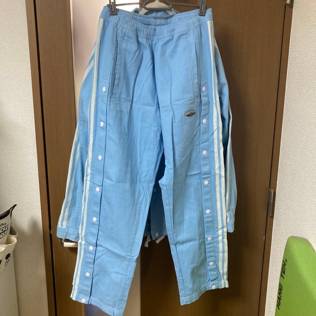 adidas デニム　セットアップ　R.Y.V.デニムジャケット　トラックパンツ