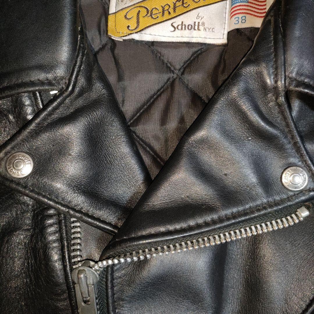 人気Schott618ダブルライダース３８バイカータグ ダメでも対応有！