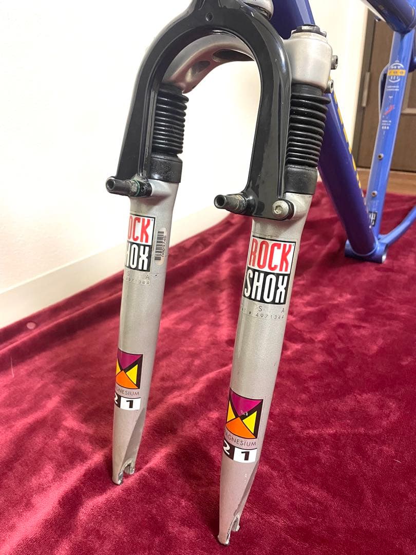 希少Raleigh USA MT700 John Tomac フレームセット