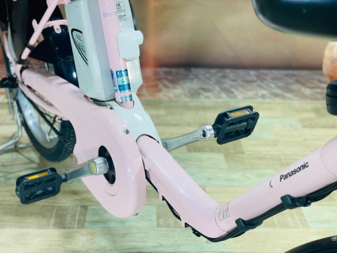 超超超破格モデル⭐️パナソニックNo1モデル！大容量子供乗せ電動自転車Y0301