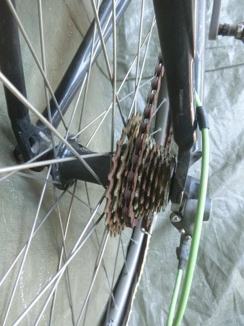 1：RIDLEY X-FIRE　部品取り用ジャンク　引取限定：埼玉県所沢市