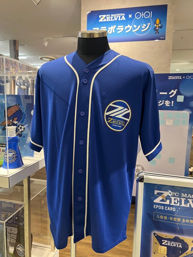 FC町田ゼルビアベースボールシャツ