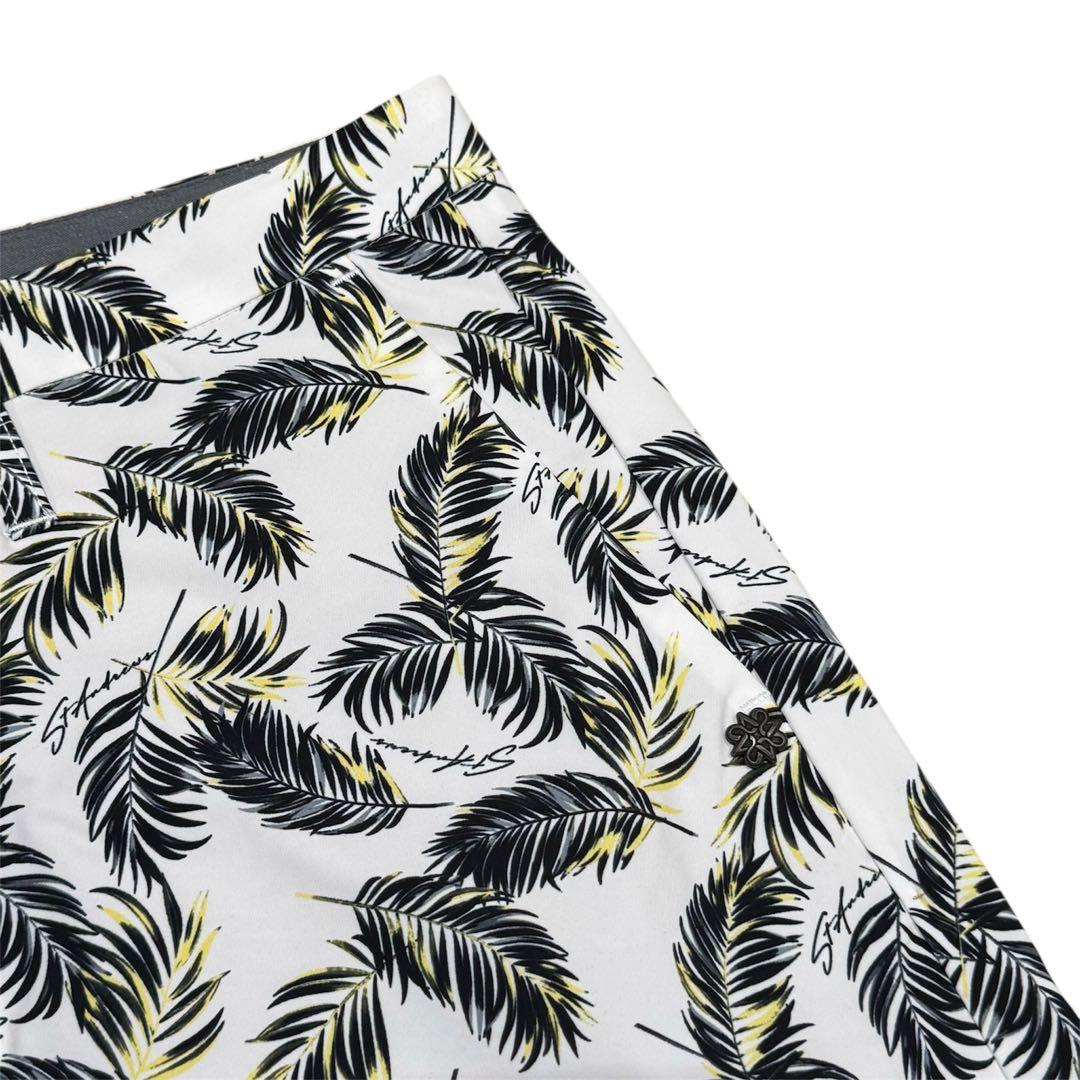 【未使用】定価2.1万円 St Andrews ゴルフパンツ ホワイト　メンズ