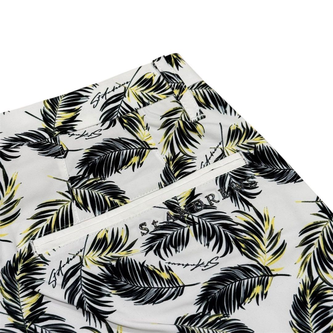 【未使用】定価2.1万円 St Andrews ゴルフパンツ ホワイト　メンズ