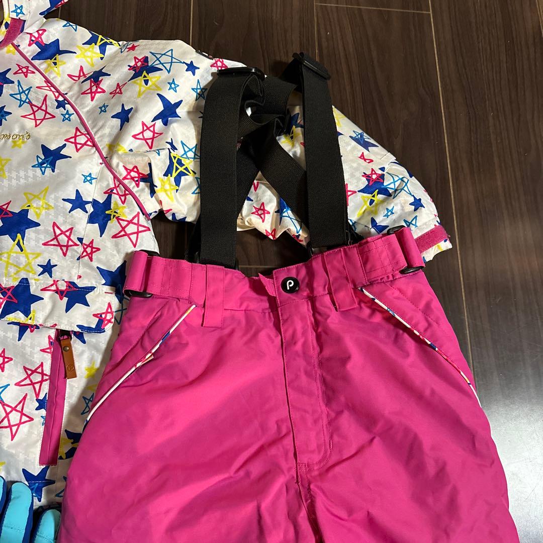 ウェアセット　スノーブーツ　手袋　ニット帽　セット