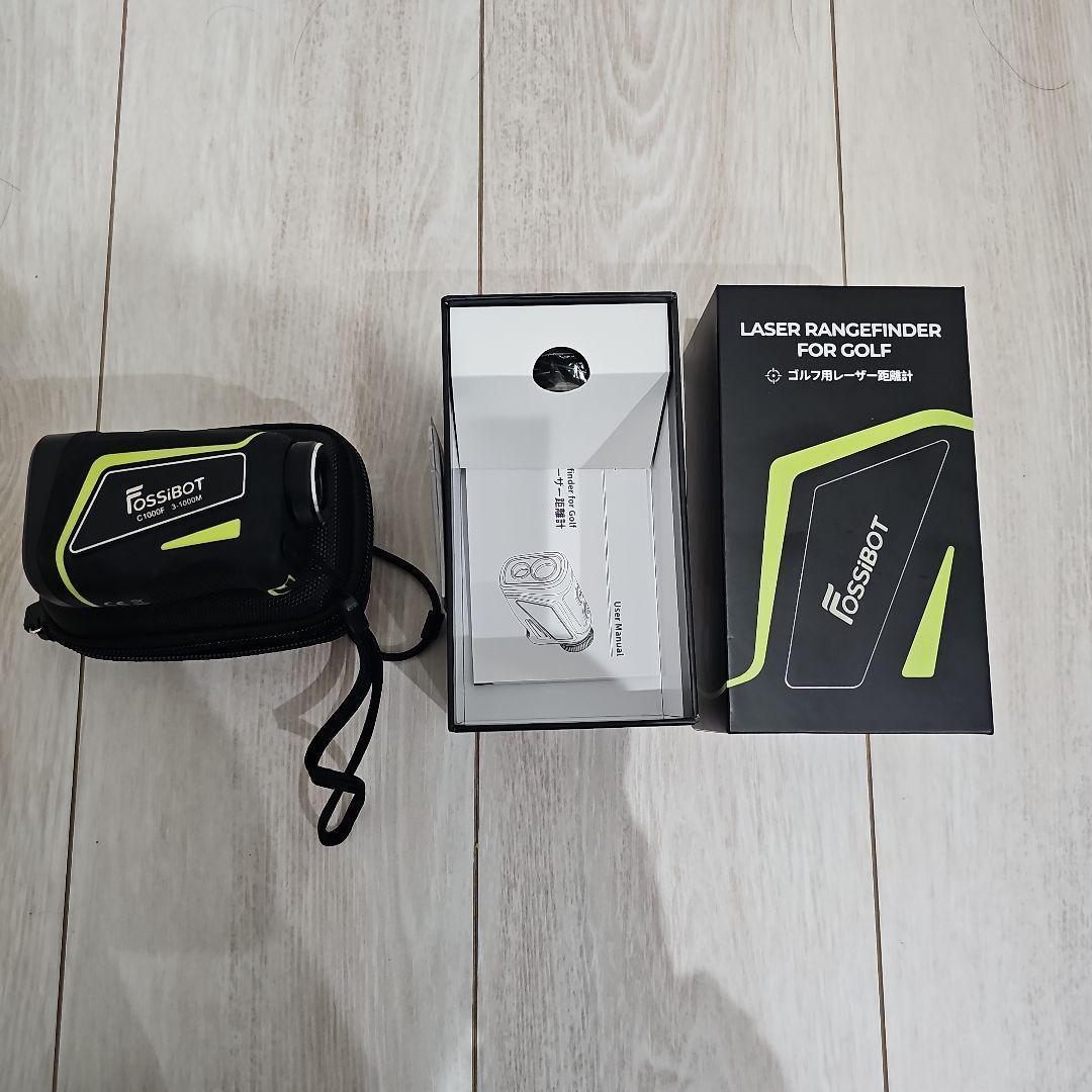 FOSSiBOT ゴルフ用レーザー距離計 C1000 F