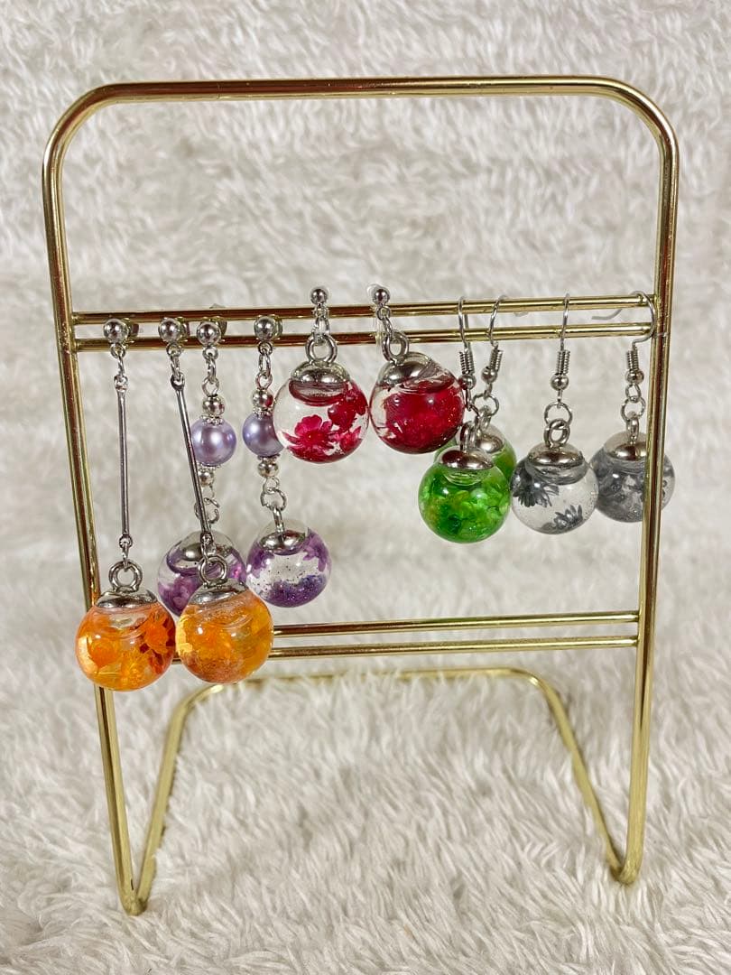 訳ありハーバリウムボールペン　まめセット　@13@44@49