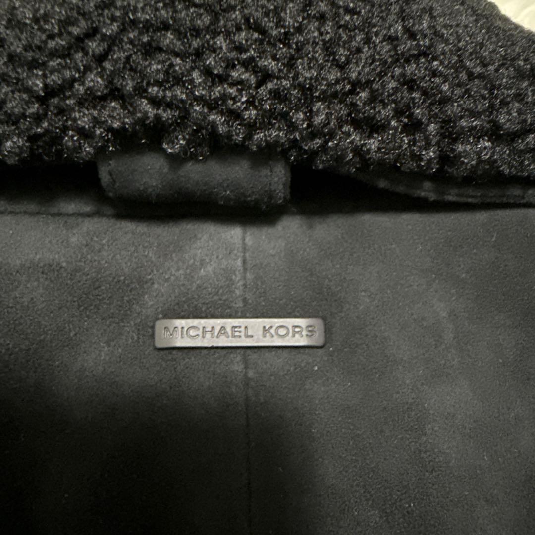 【タグ付き.未使用品】MICHAEL KORS レザージャケット　スエード