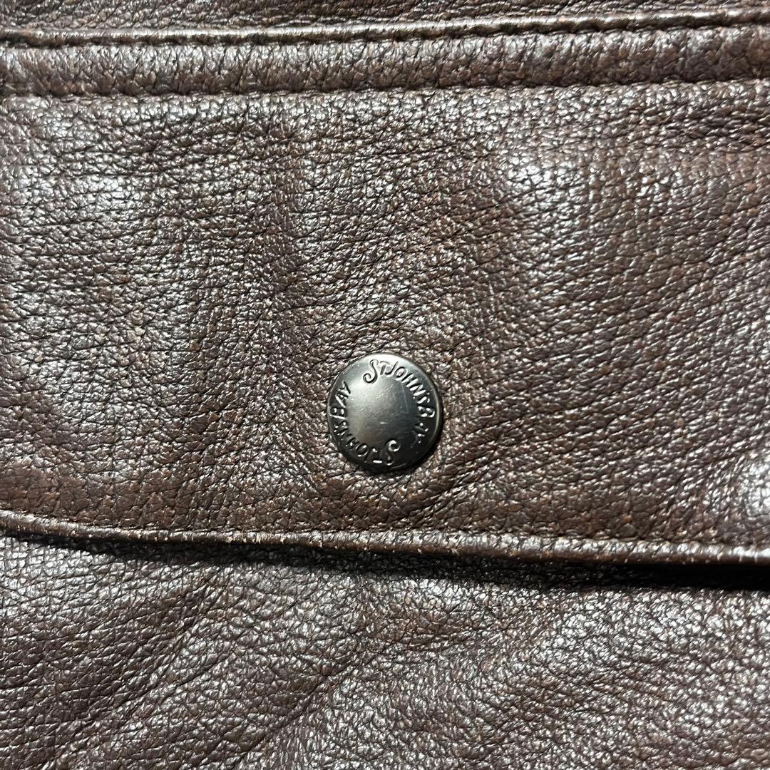 90s ST.JOHN’S BAY leather hunting vest