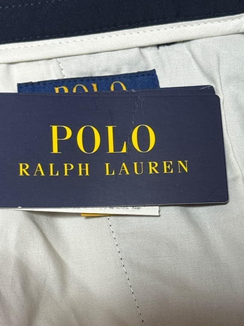 ポロラルフローレン プリーテッドスーツトラウザーパンツ サイズ28/32 新品