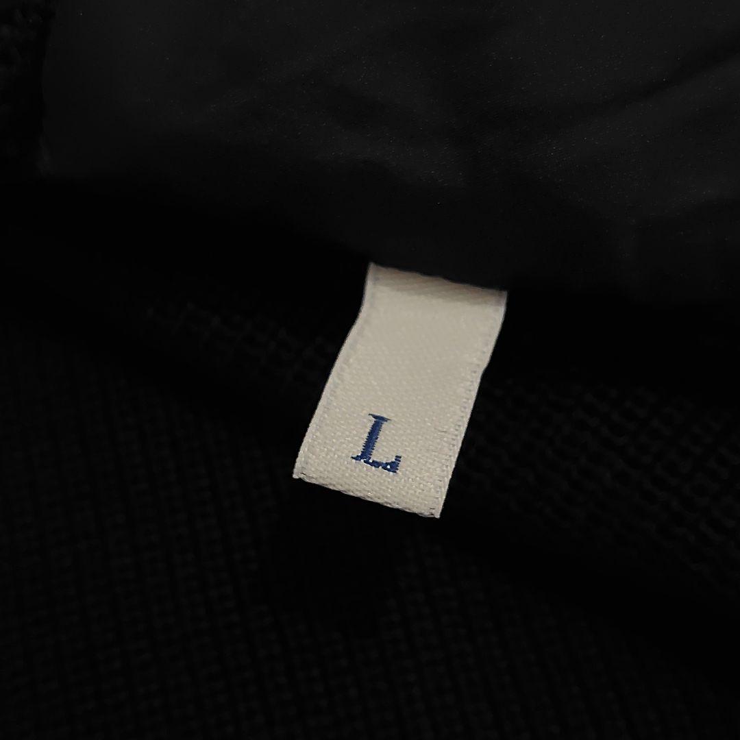 極美品 モンクレール ニット×ダウンベスト ハイブリッド メンズ ネイビー L