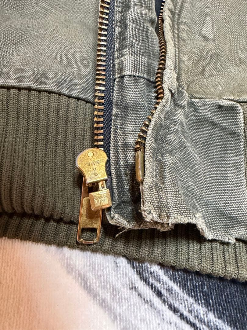 shioS　Carhartt アクティブジャケット フェード　モスグリーン