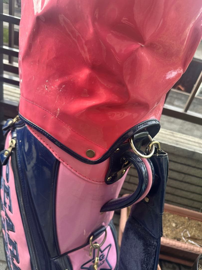 PEARLY GATES（パーリーゲイツ） ゴルフバック　キャディバック　ピンク