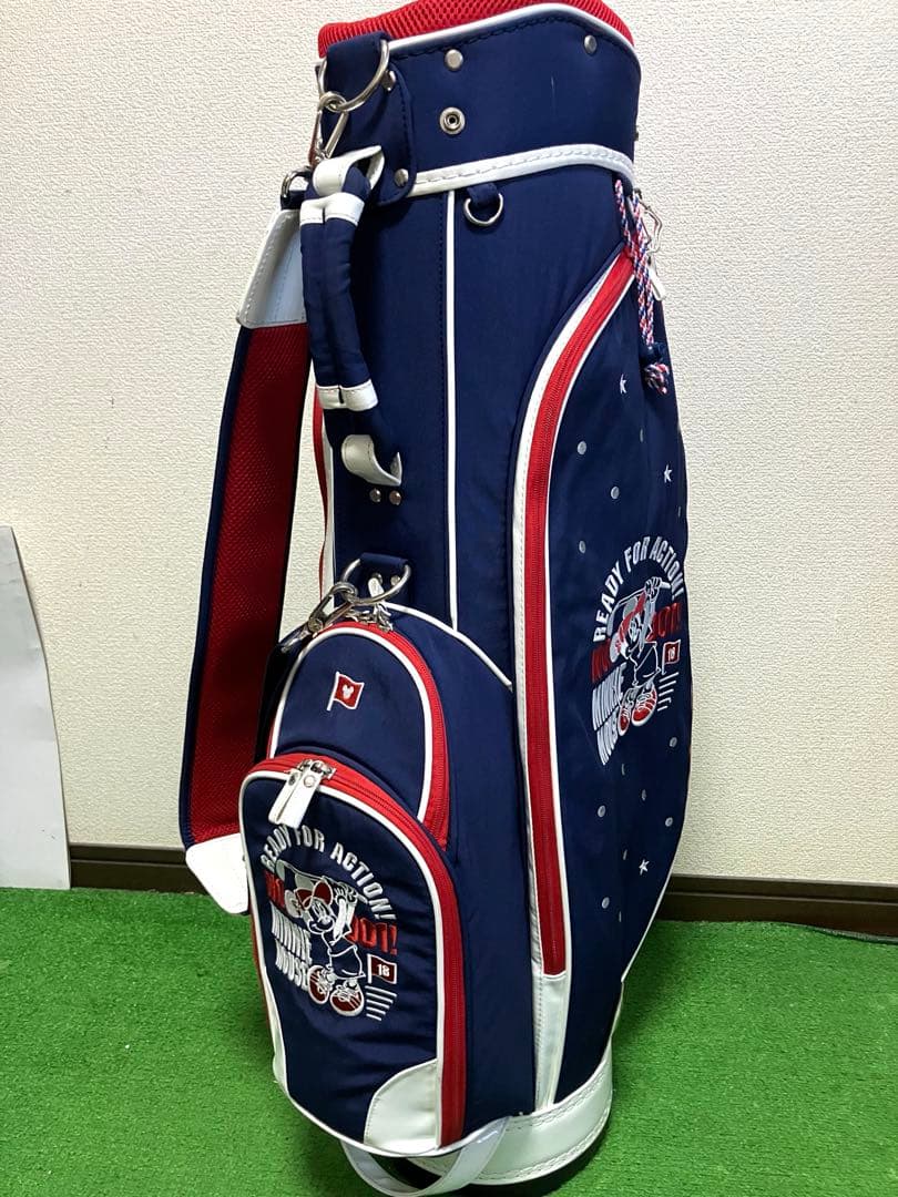 Disney ミッキーマウス　キャディバッグ