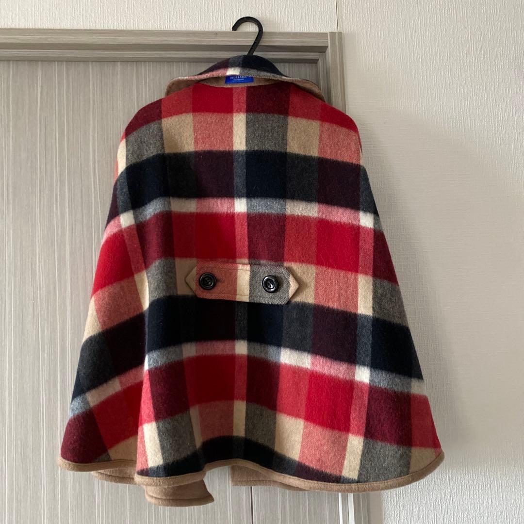 新品タグ付き　リバーシブル　ブルーレーベルクレストブリッジ　ノバチェック柄　羽織