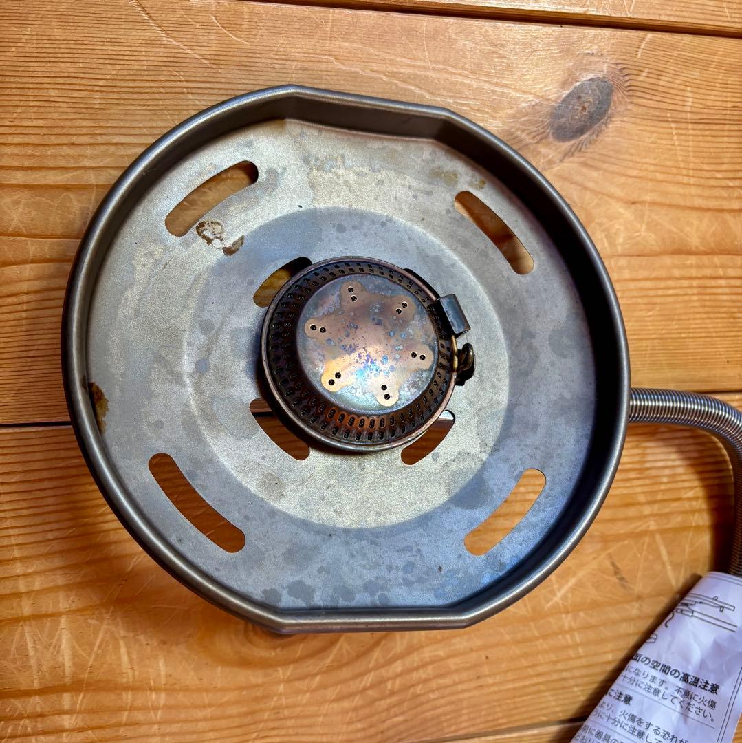 スノーピーク　フラットバーナー　GS-450R　ケース付き