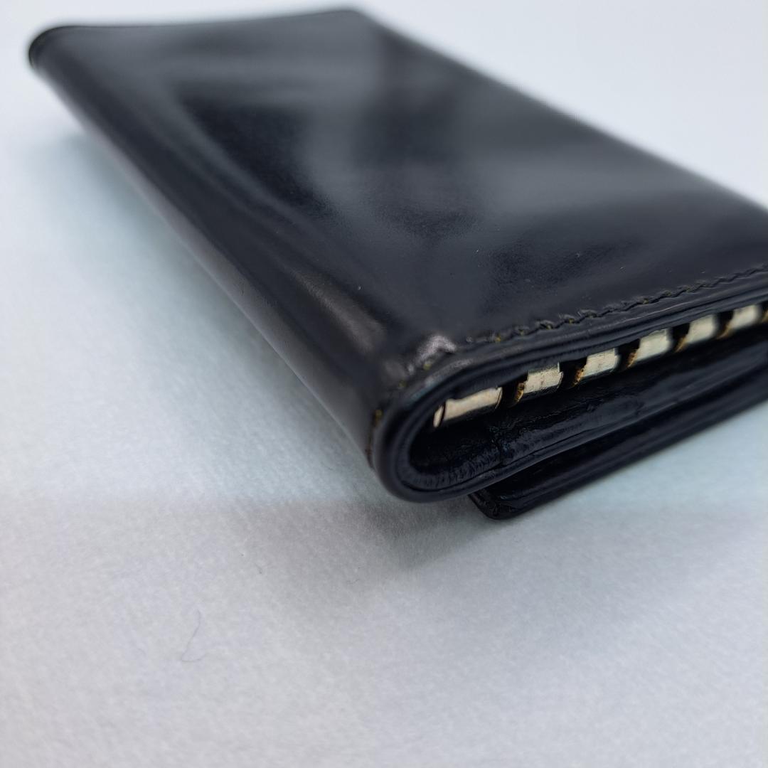 CHANEL　高級感あり　キーケース　エンメル　ブラック