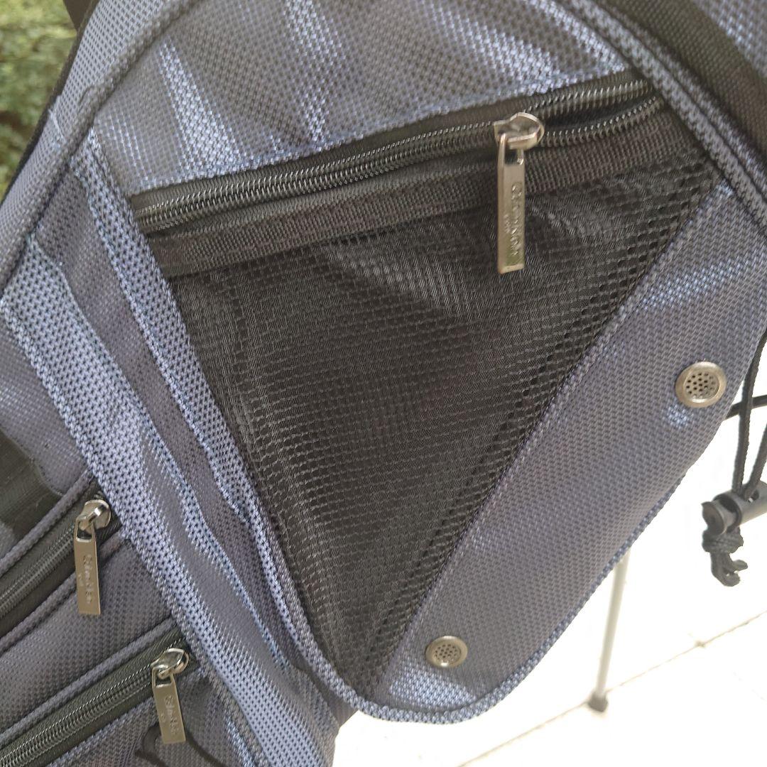   ネイビー キャディバッグ