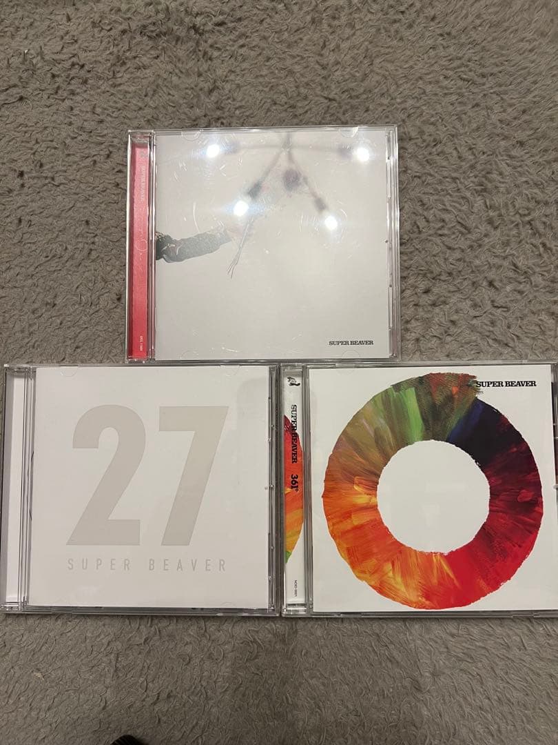 アルバムセット SUPER BEAVER 361°/アイラブユー/27