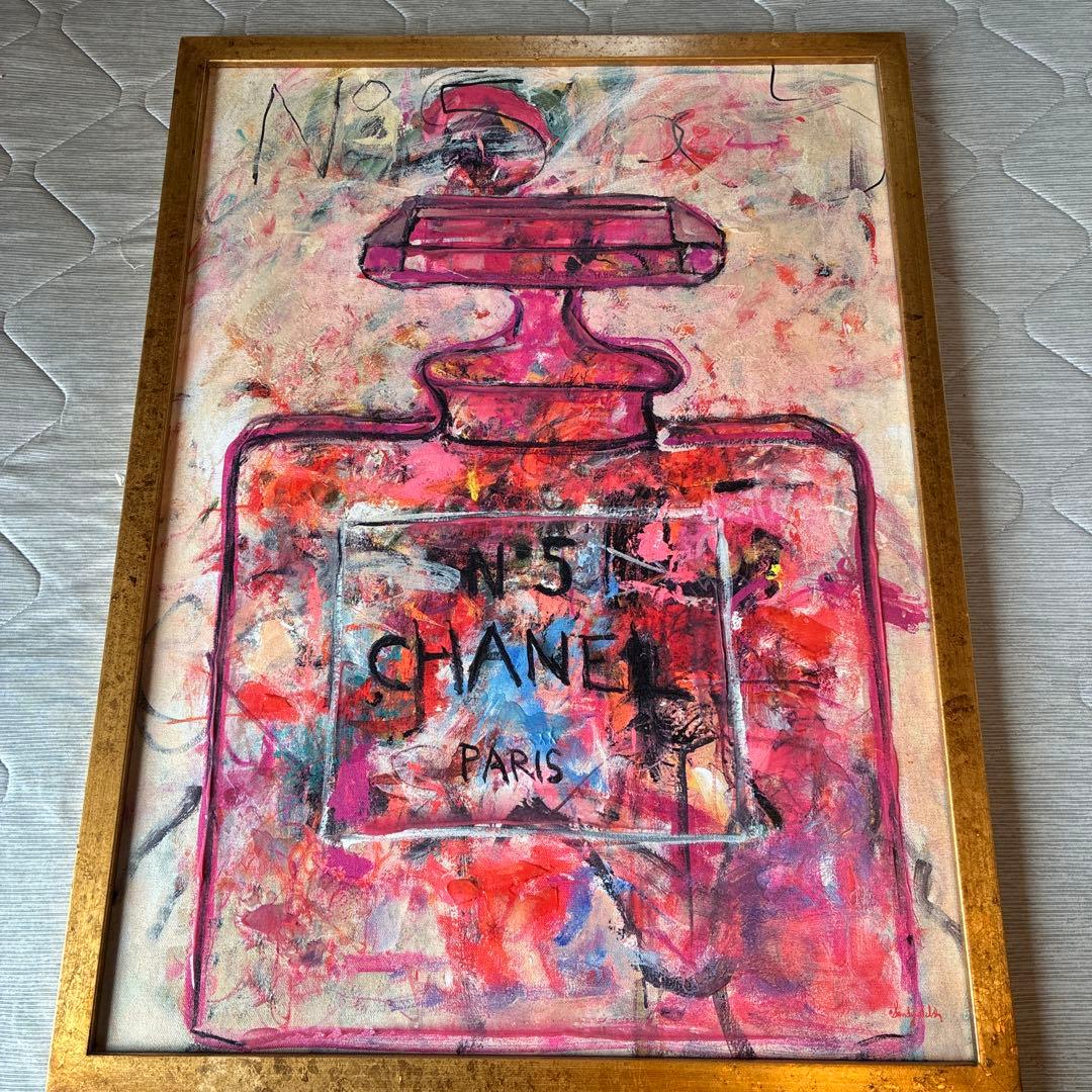 フランフラン　アートボード　パフューム　CHANEL SANDY WELCH
