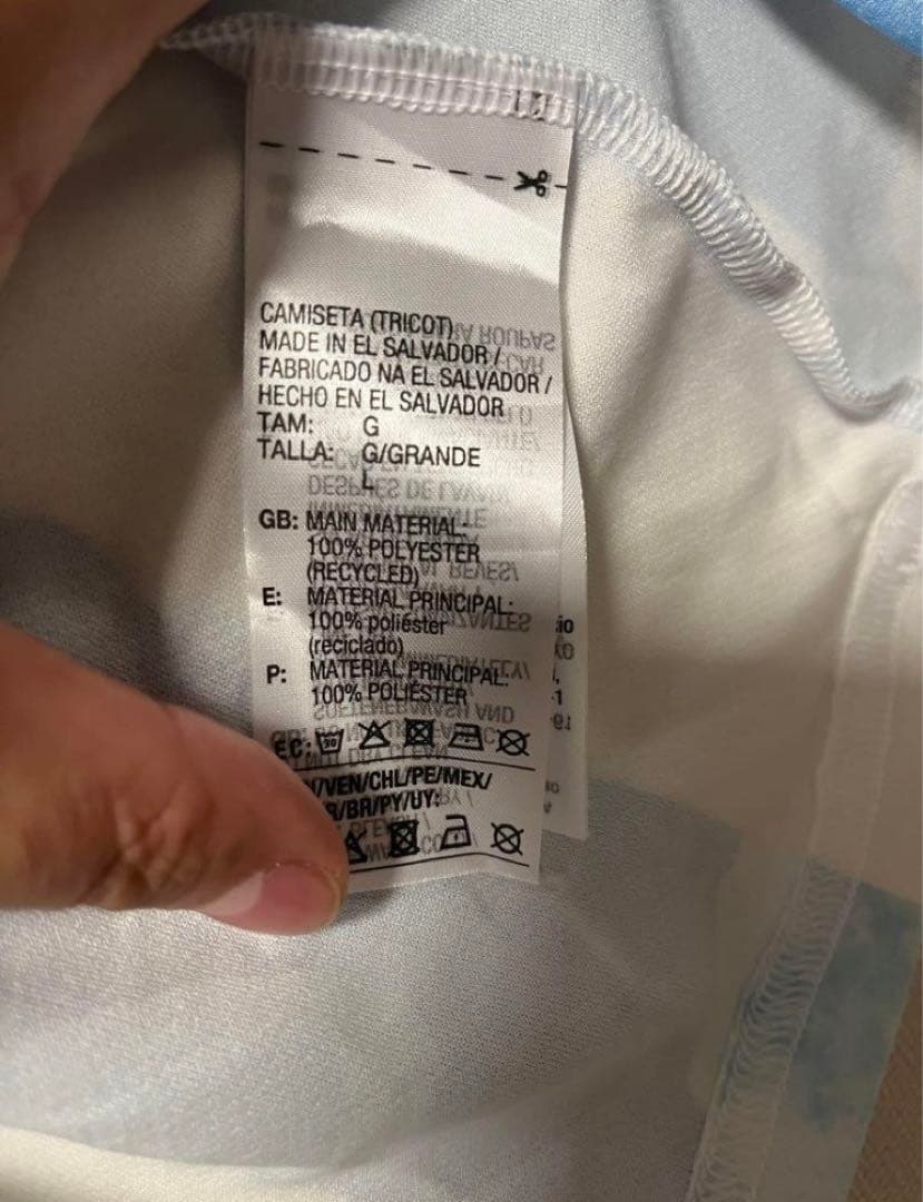 adidas 正規品　アルゼンチン　ユニフォーム　メッシ　新品　未使用　2021