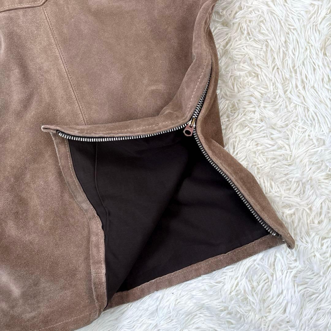 ✨希少・レースアップ✨ショット　レザージャケット　プルオーバー　スエード　米国製