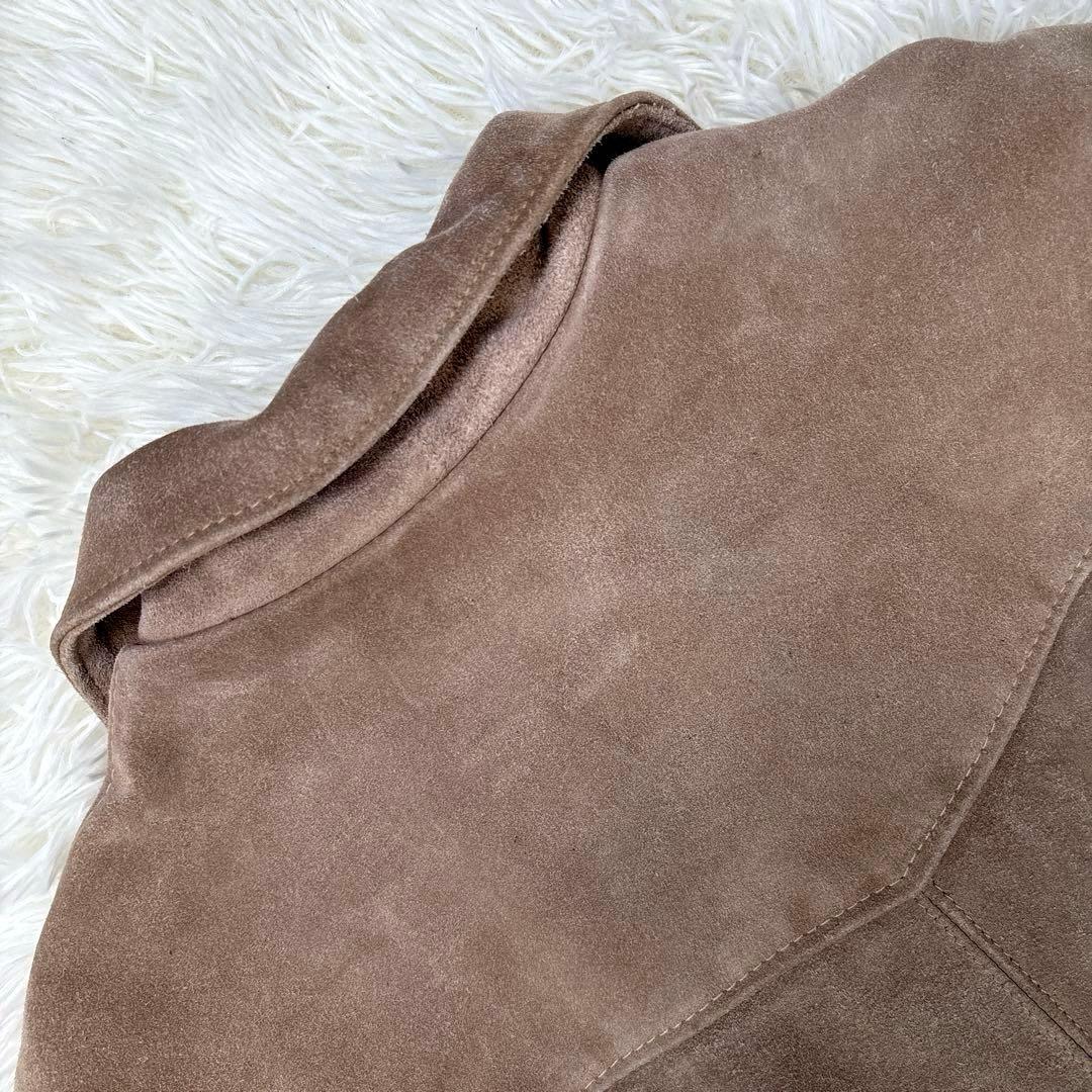 ✨希少・レースアップ✨ショット　レザージャケット　プルオーバー　スエード　米国製