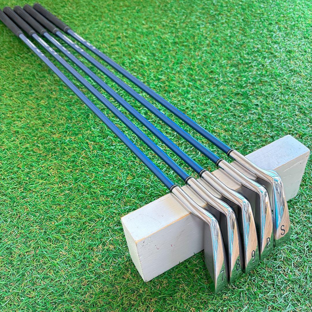 美品　送料込み　ブリヂストン　パラディーゾ　レディースアイアン5本セット　L