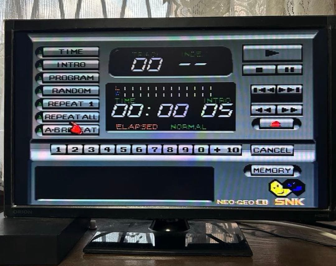 SNK NEO-GEO ネオジオCD 本体 フロントローディング