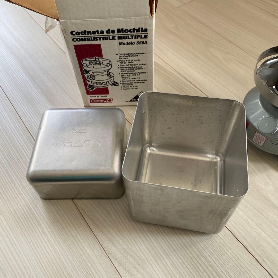 Coleman Peak1 550A 箱付き ビンテージ コールマン