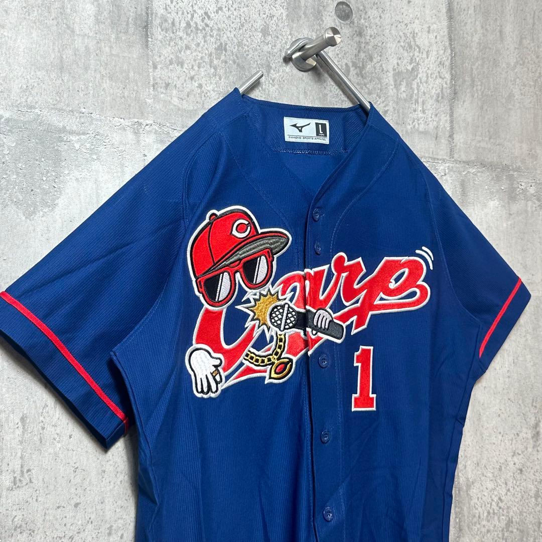 ⭐️極美品⭐️Carp 広島東洋カープ　ドッカン限定ユニフォーム　鈴木誠也　サイズL
