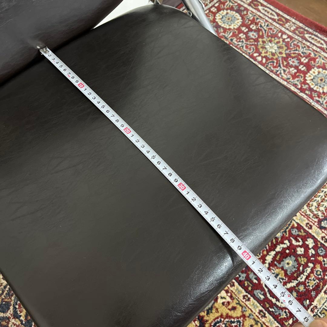 ２脚セットPLUS◼︎インダストリアル 折り畳みチェア 椅子 イス A